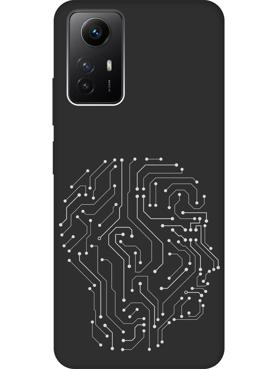 

Матовый Soft Touch силиконовый чехол на Xiaomi Redmi Note 12s "Mindmap" черный, Черный;белый, 20001469