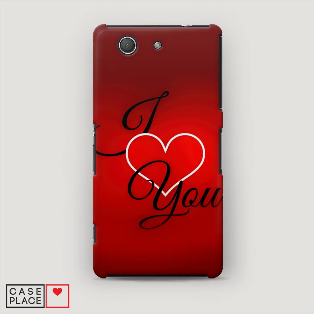 

Пластиковый чехол "I love you 3" на Sony Xperia Z3 compact, 52020-5