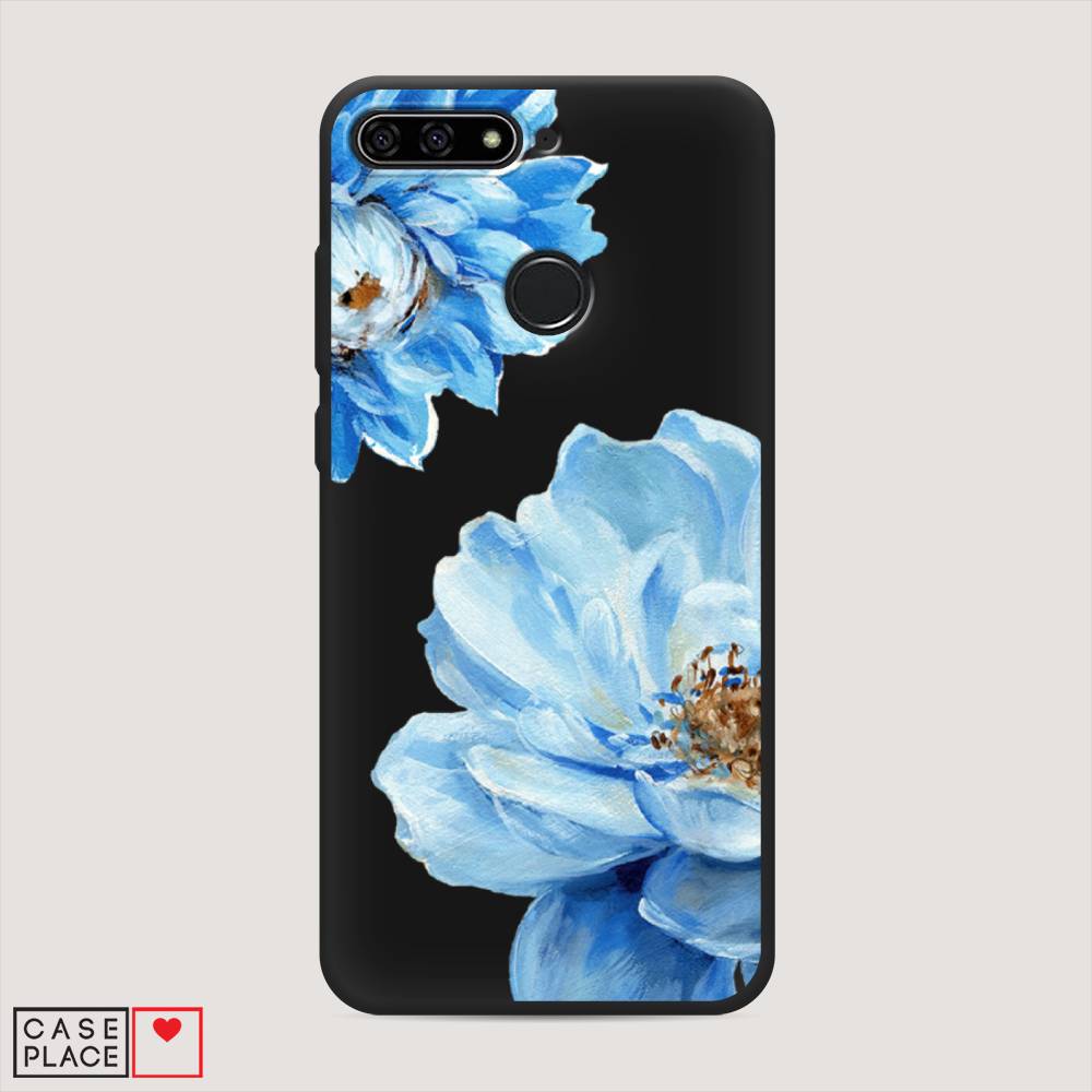 

Чехол Awog на Honor 7C "Голубые клематисы", Голубой, 64552-1