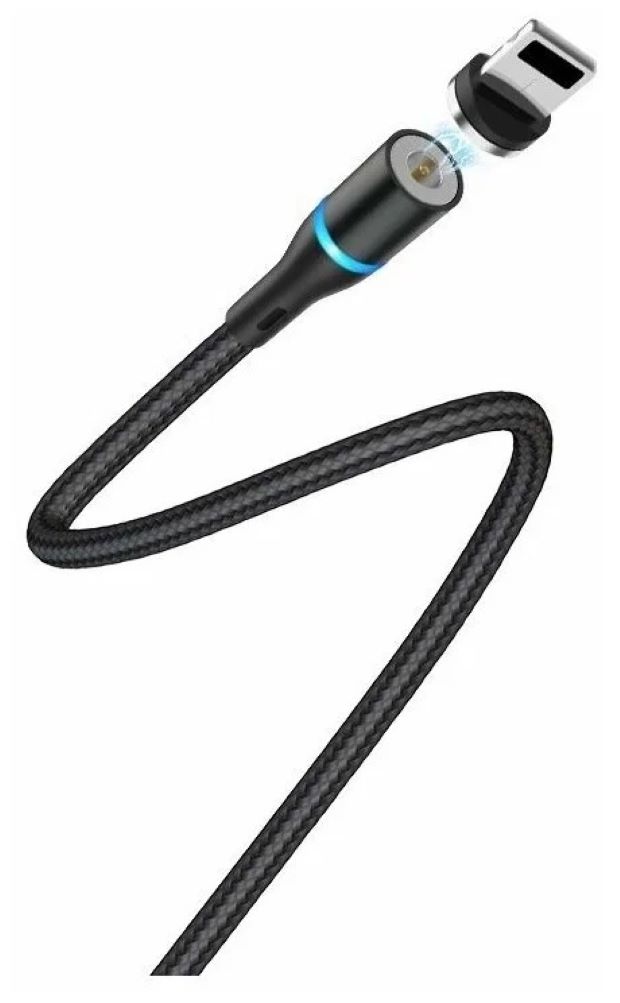 

Дата-кабель Borofone BU16 Skill Magnetic, USB - Lightning, 2.4А, черный (20795)