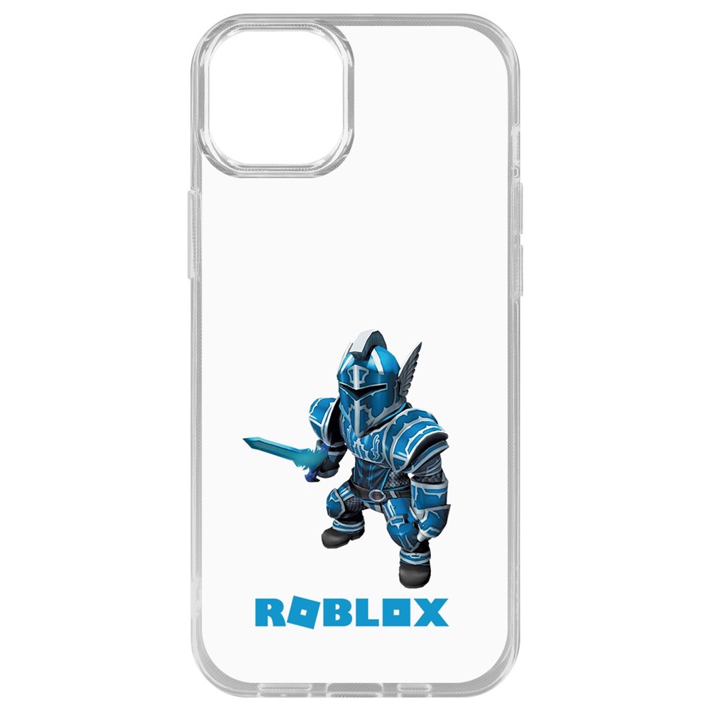 

Чехол-накладка Krutoff Clear Case Roblox-Рыцарь Алар для iPhone 15 Plus, Прозрачный