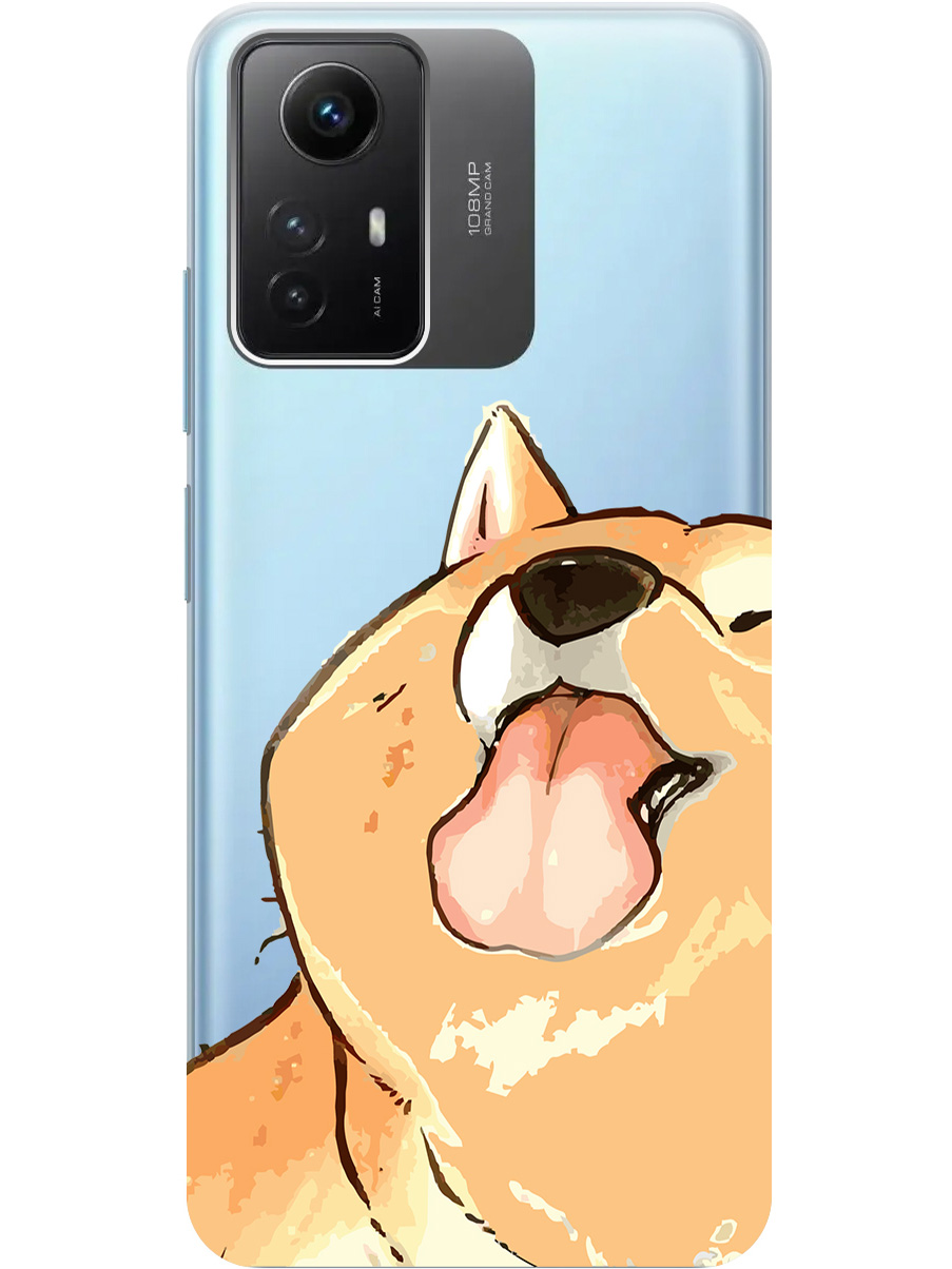 

Силиконовый чехол на Xiaomi Redmi Note 12s "Shiba", Прозрачный;бежевый;коричневый, 20001468