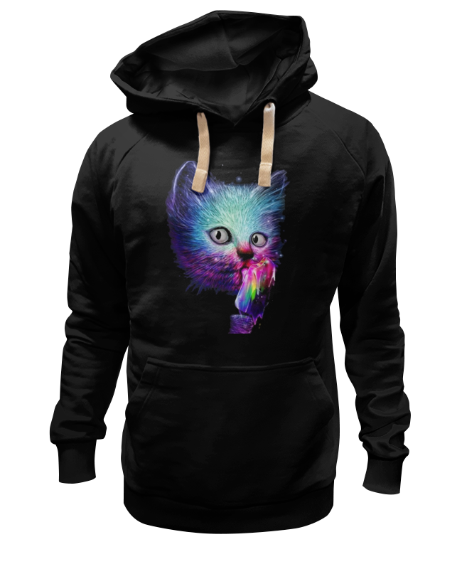 

Худи унисекс Printio Swag cat черное M, Черный, Swag cat
