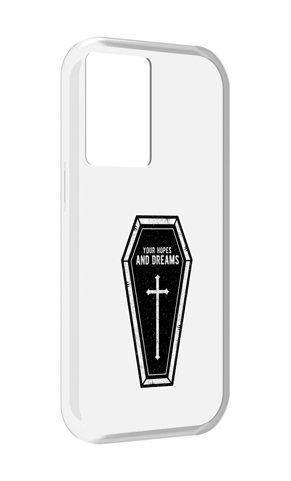 

Чехол MyPads гроб с мечтами для OnePlus Nord N20 SE, Прозрачный, Tocco