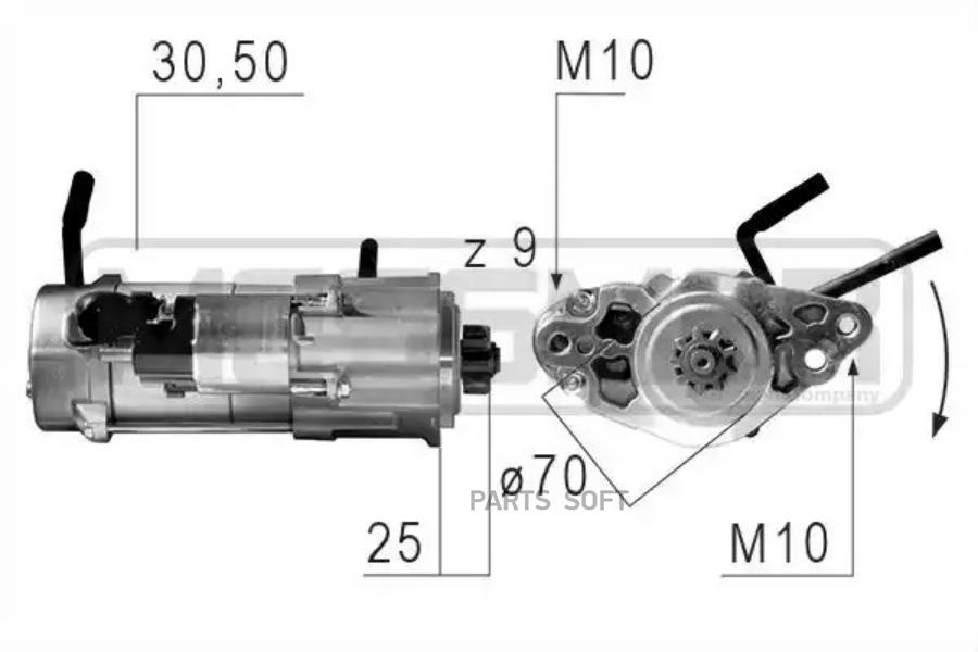 

Стартер ERA 2kw 220653