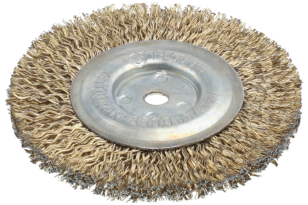 

Щетка дисковая, стальная, 8мм / 100мм, 3518-100