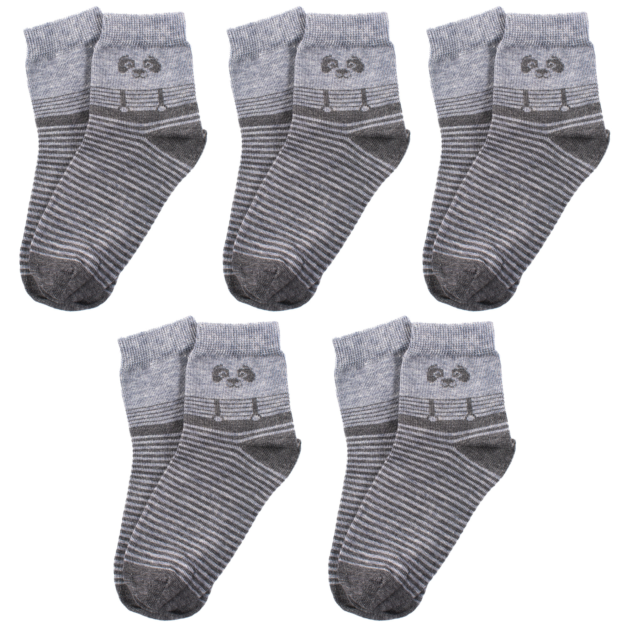 

Носки для мальчиков Rusocks 5-Д-43 цв. серый р. 26-28, 5-Д-43