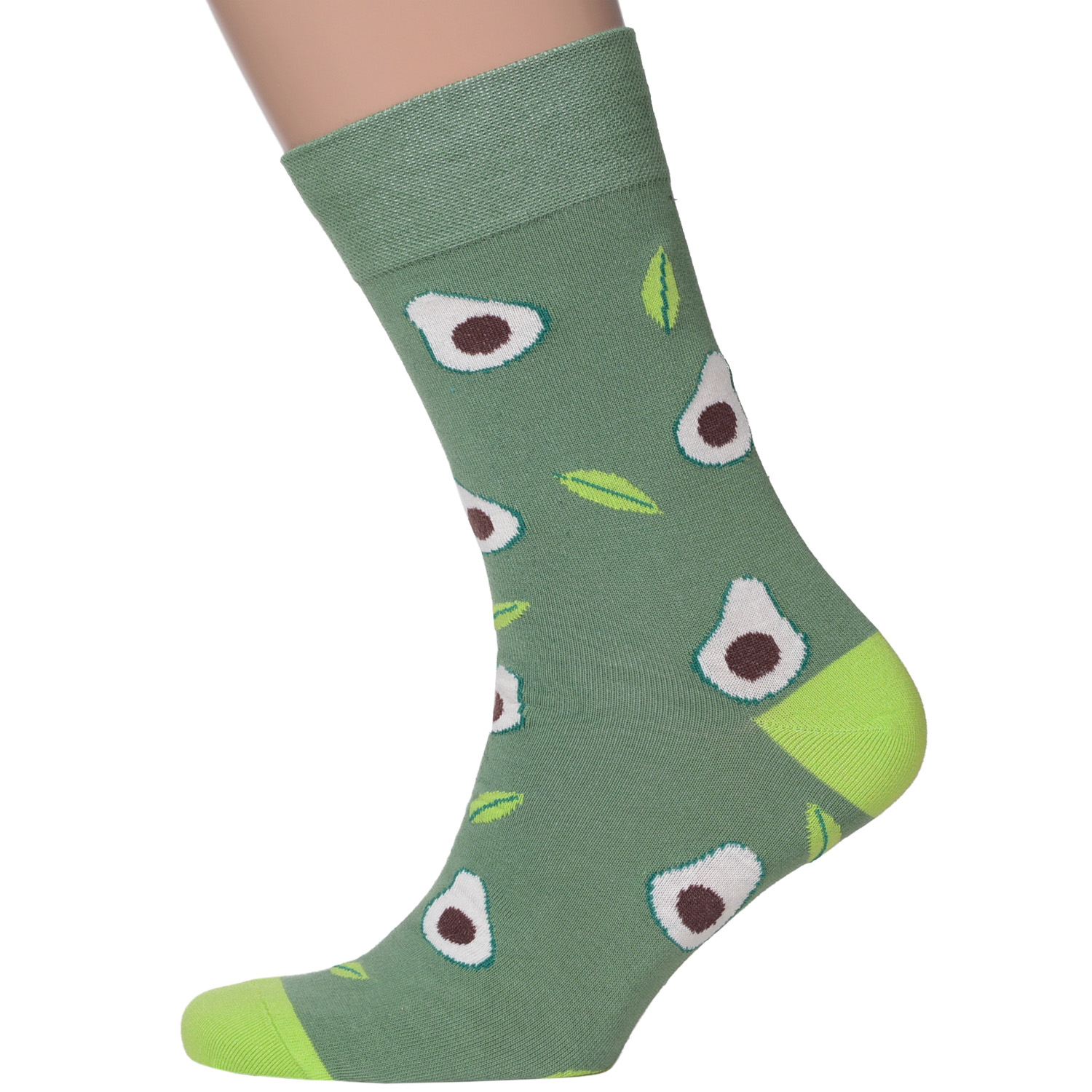 фото Носки moscowsocksclub nm-270 зеленые 27 (41-43)