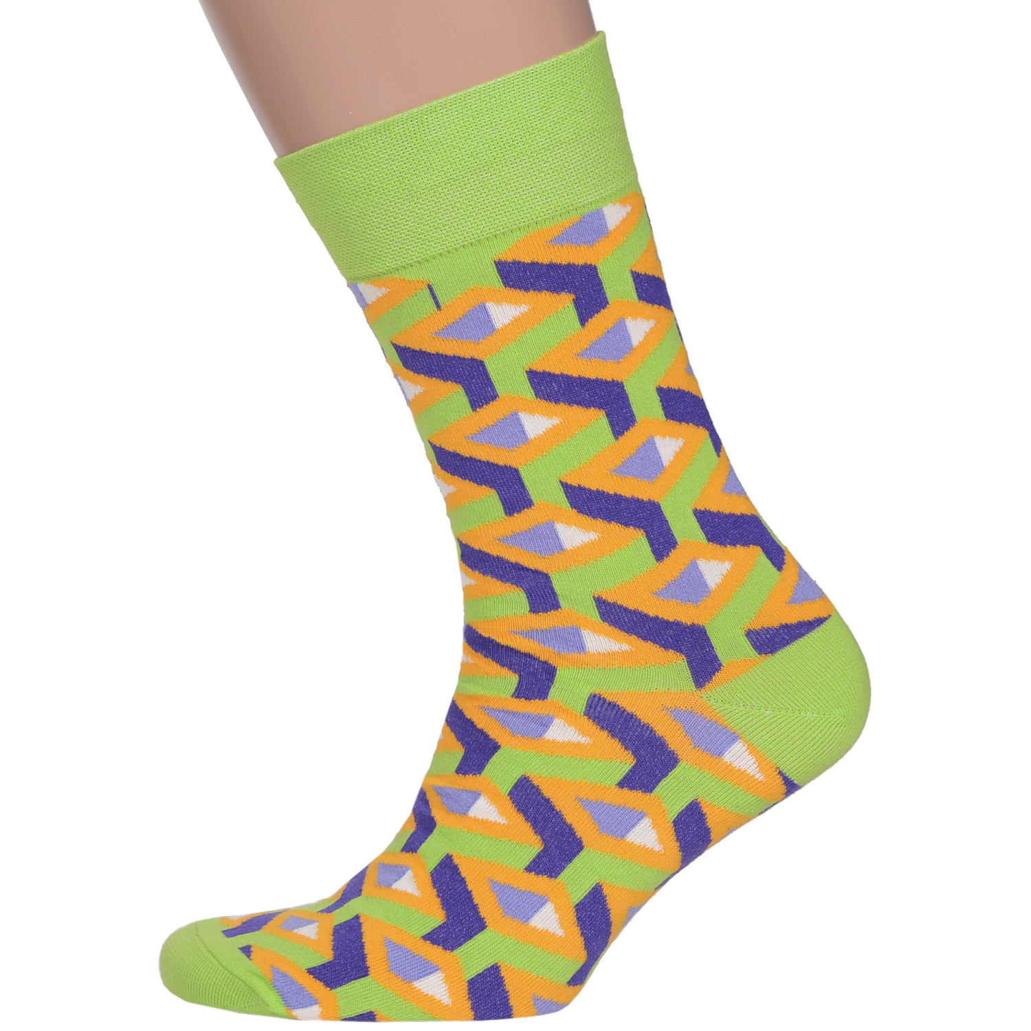 

Носки MoscowSocksClub nm-269 зеленые 25 (38-40), nm-269
