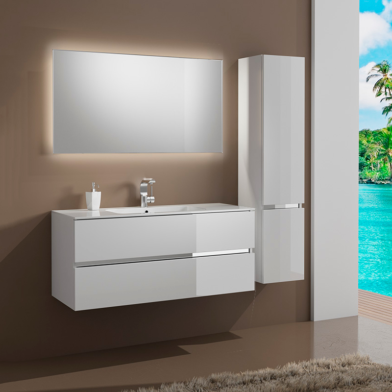 

Sanvit Мебель для ванной Sanvit Кубэ-2 100 белый глянец