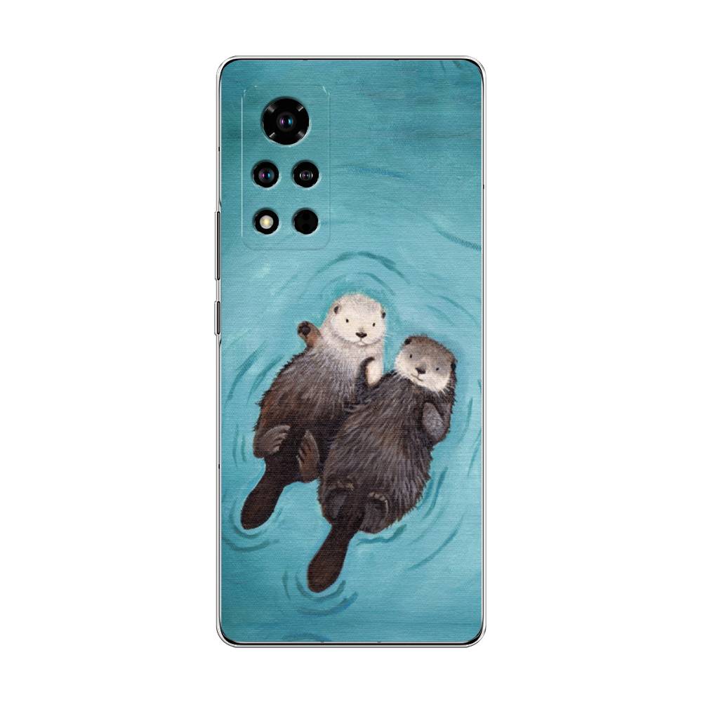 

Чехол Awog "Парочка бобров" для Honor V40