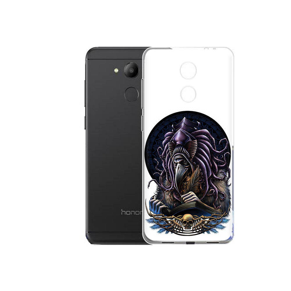 

Чехол MyPads Tocco для Honor 6C умный ворон (PT67887.49.650), Прозрачный, Tocco