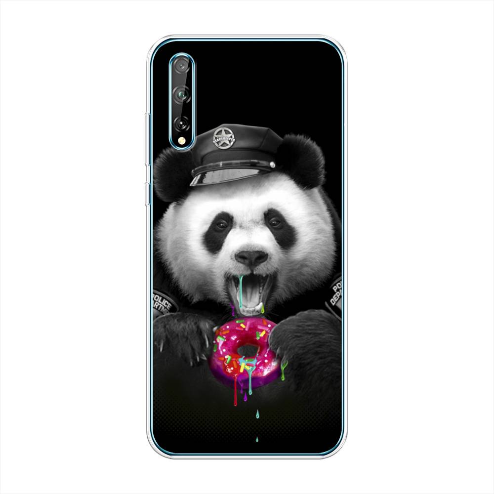 

Чехол Awog на Huawei Y8p "Панда police", Черный;белый;розовый, 6103450-2
