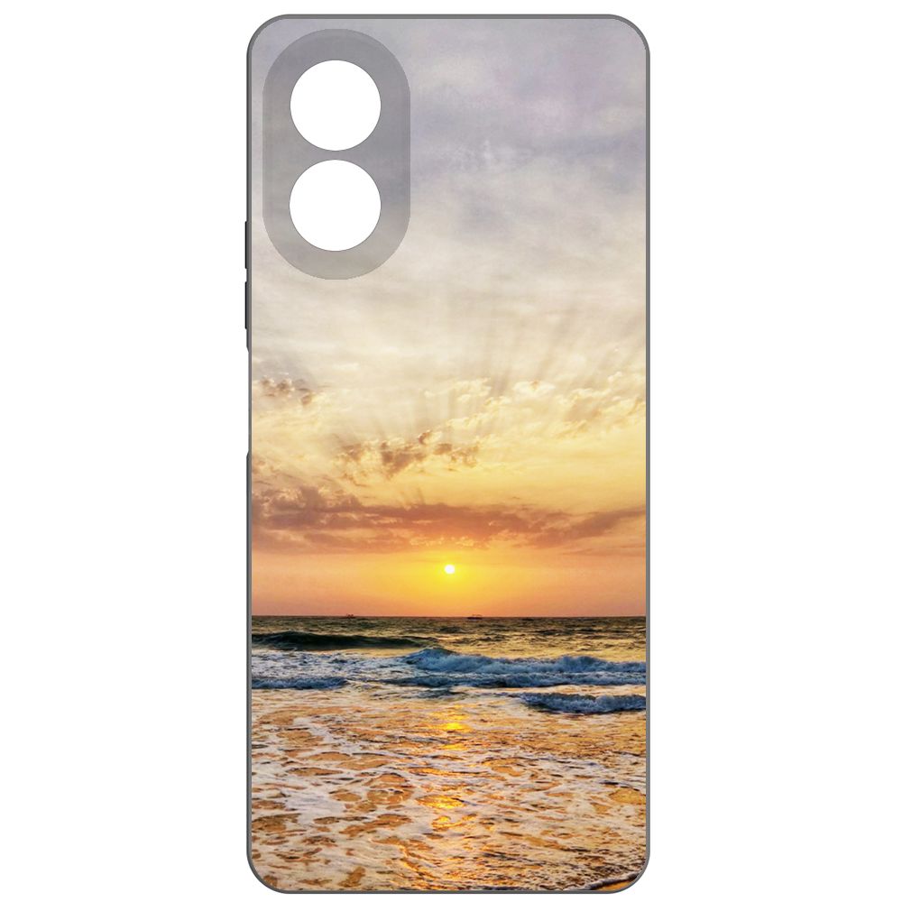 

Чехол-накладка Krutoff Soft Case Индия, Пляжи Гоа для Oppo A18 черный