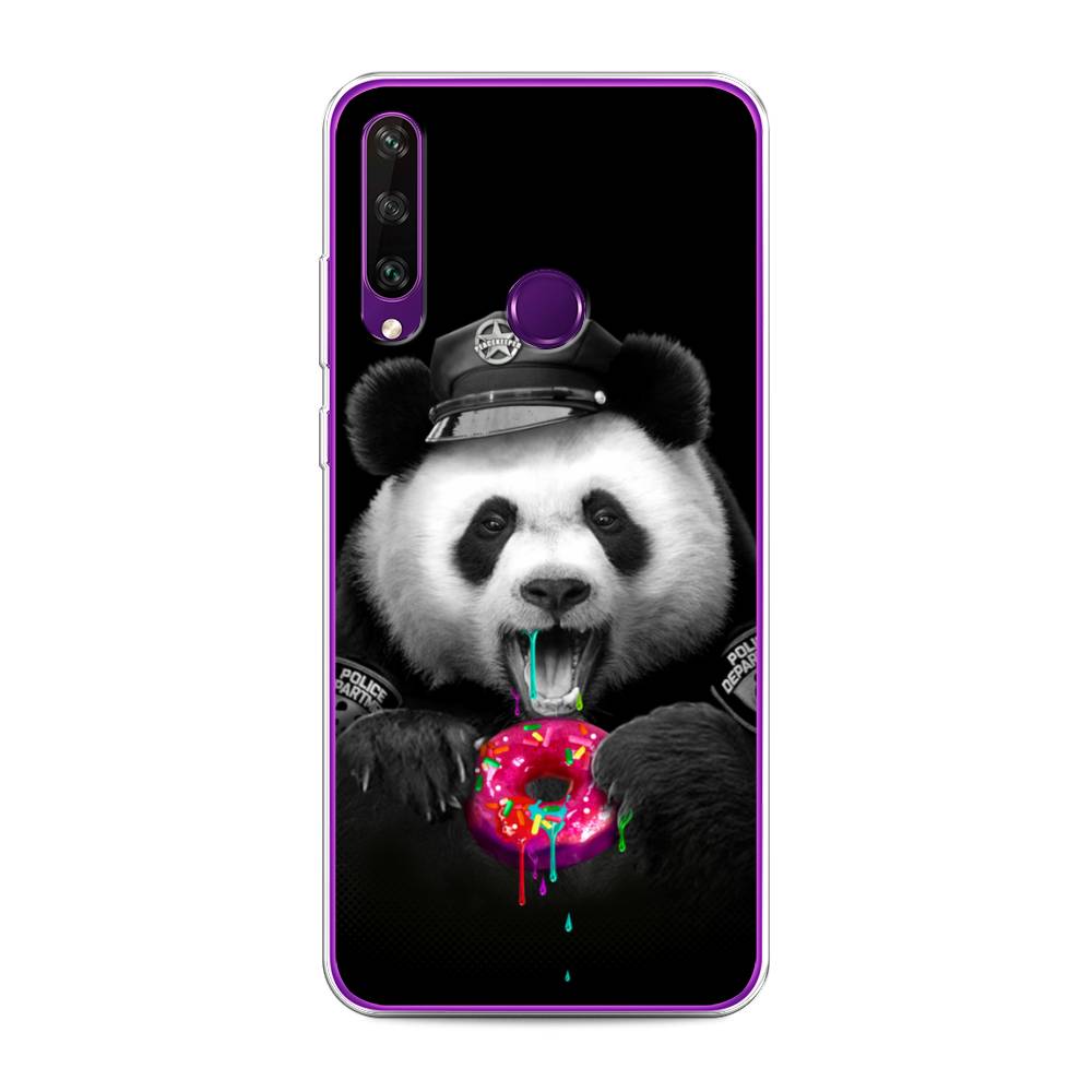 

Чехол Awog на Huawei Y6p "Панда police", Черный;белый;розовый, 6103250-2