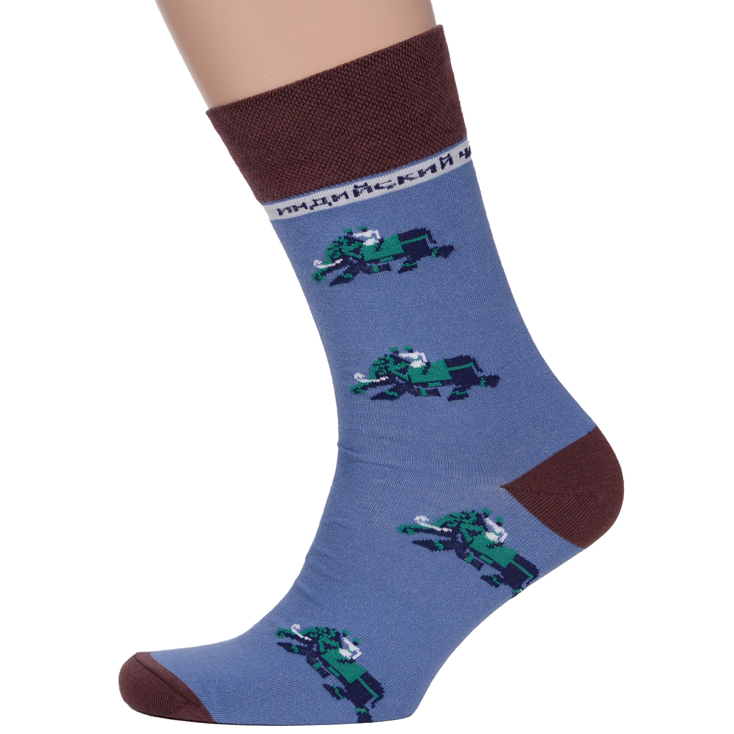 фото Носки moscowsocksclub nm-252 синие 25 (38-40)