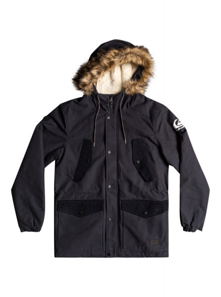 

Куртка мужская Quiksilver EQYJK03904 черная S, Черный, EQYJK03904