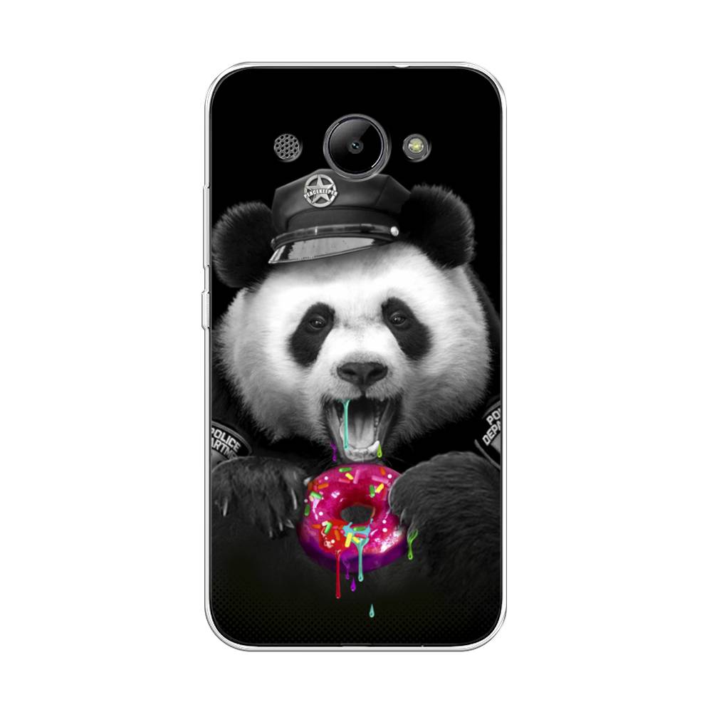 

Чехол Awog "Панда police" для Huawei Y3 2018, 65850-2