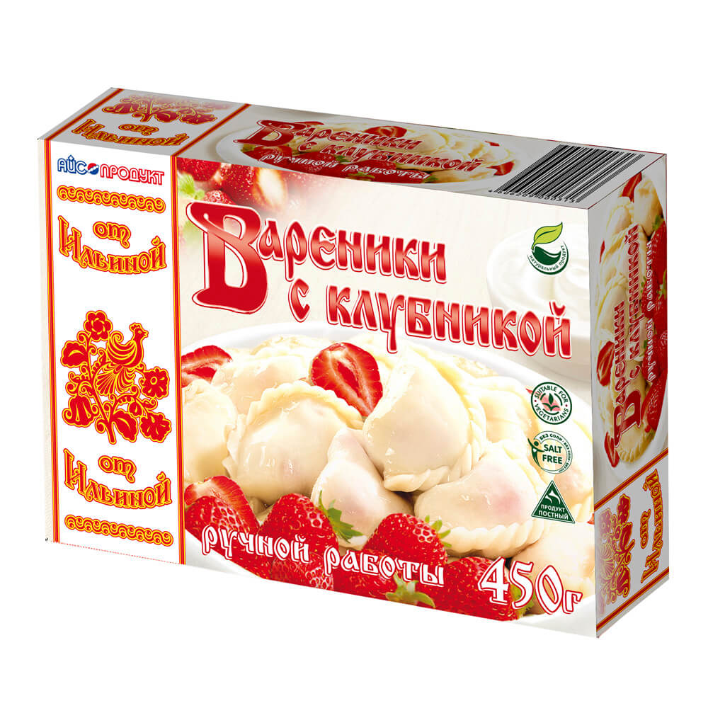 

Вареники Чешские с клубникой 450 г