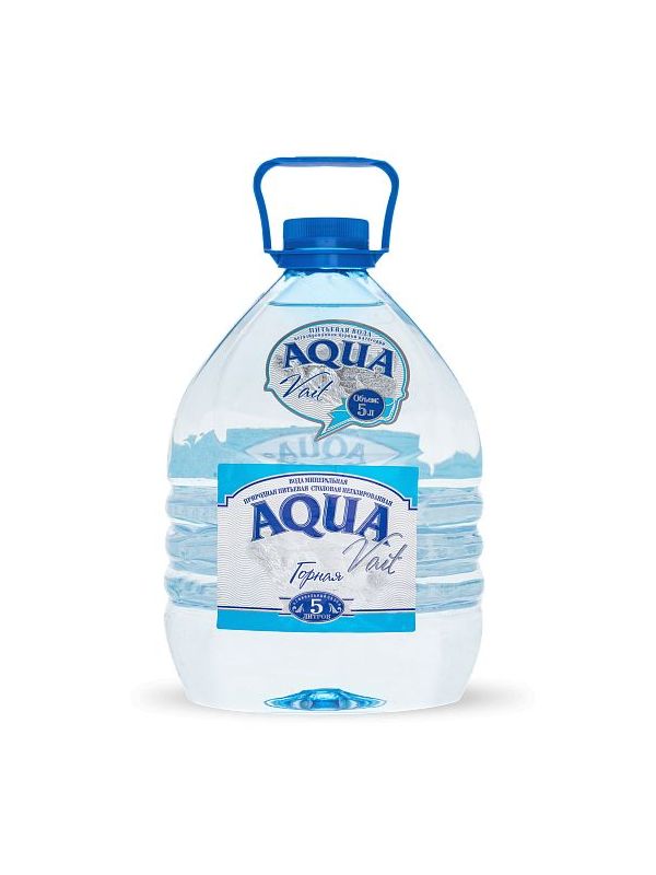 

Вода питьевая Aqua-Vait Горная негазированная 5 л
