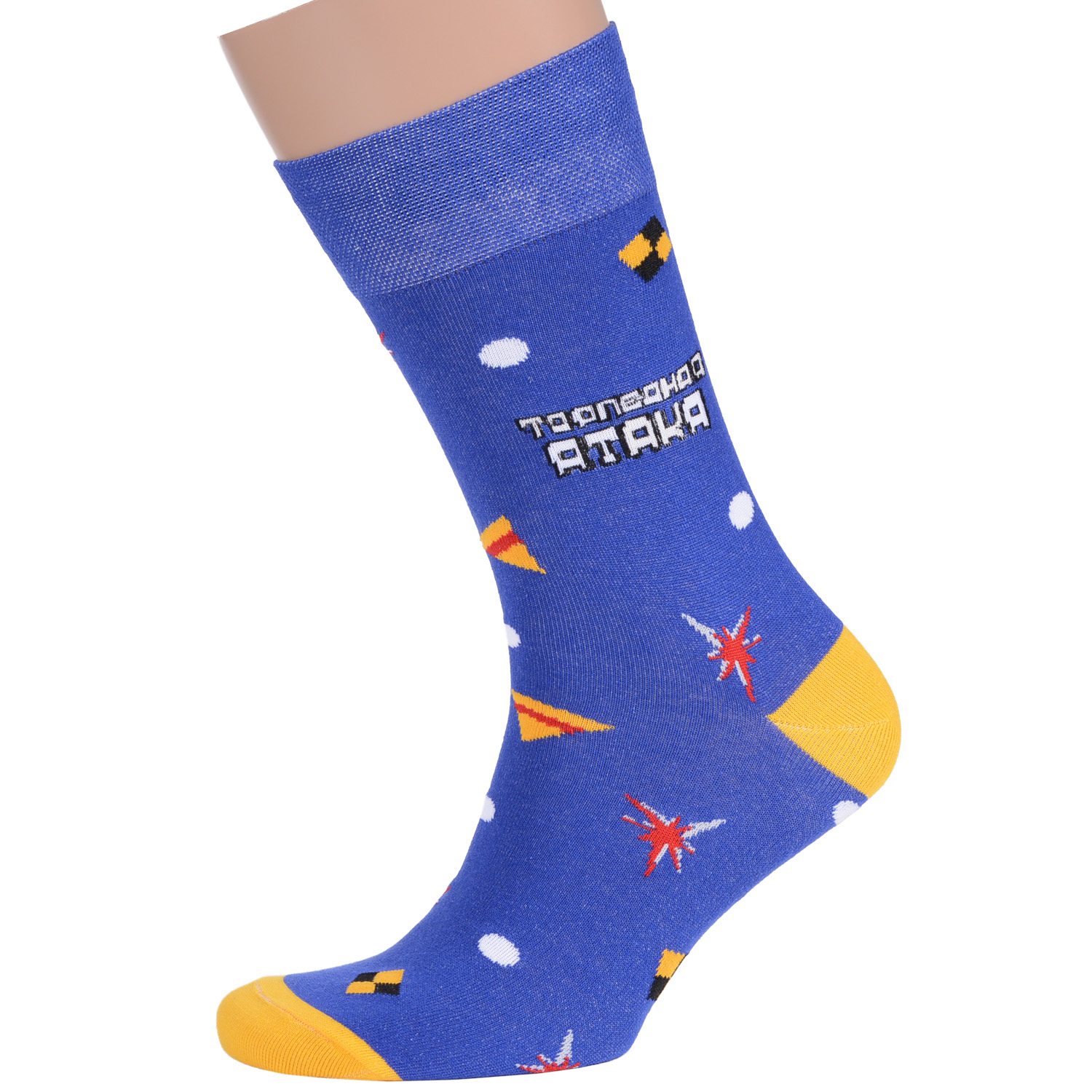 Носки MoscowSocksClub nm-249 синие 25 (38-40)