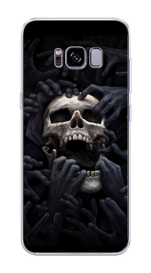 

Чехол Awog на Samsung Galaxy S8 + "Череп 29", Черный;серый, 24850-9