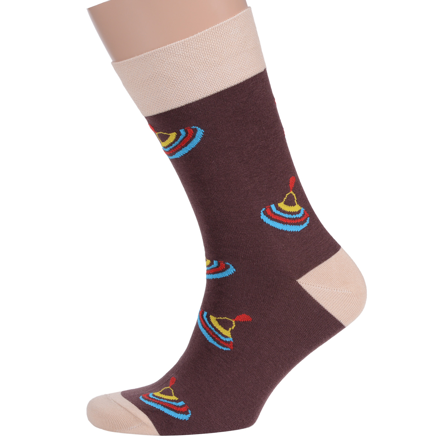 

Носки MoscowSocksClub nm-245 коричневые 25 (38-40), nm-245