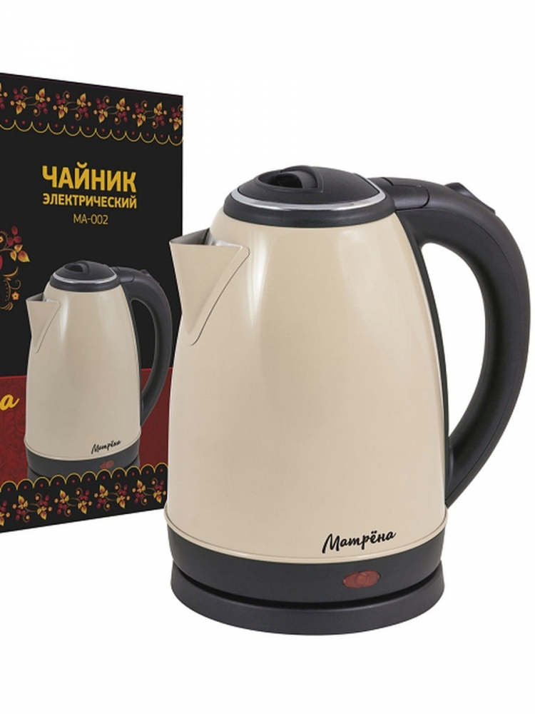

Матрёна МАТРЁНА MA-002 1500 Вт 1,8 л сталь бежевый