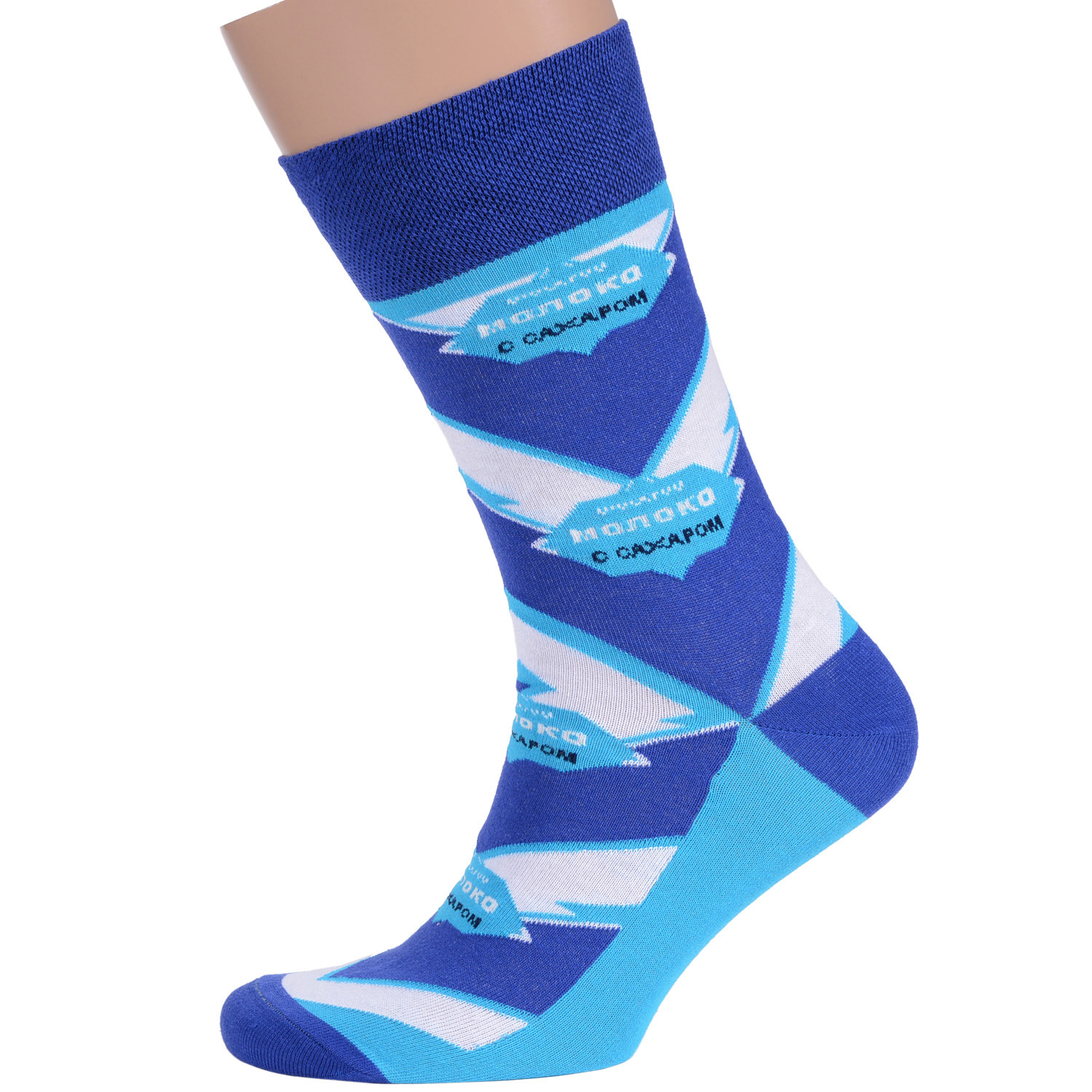 

Носки MoscowSocksClub nm-242 голубые 29 (44-46), nm-242
