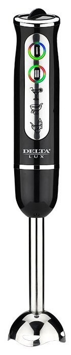 DELTA LUX DL-7039 черный 800Вт фритюрница kitfort кт 4075 800вт серебристый черный