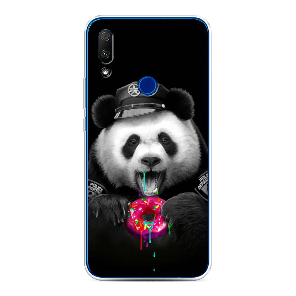

Чехол Awog на Honor 9X "Панда police", Черный;белый;розовый, 69950-2