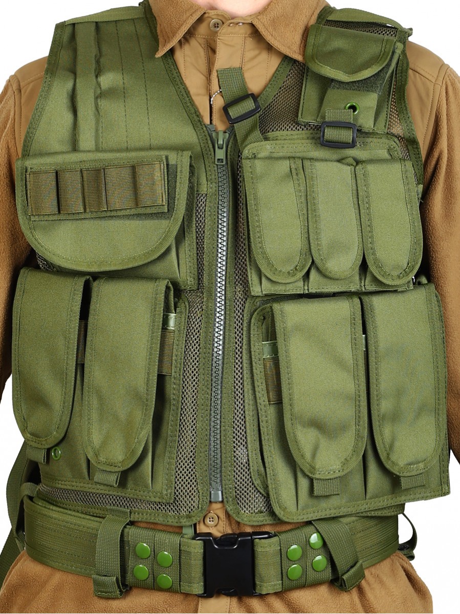 

Жилет для охоты Tactica 7.62 Unloading Combat Vest T-045, olive, Зеленый, Unloading Combat Vest T-045