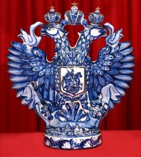 

Фарфоровый штоф Империя кобальт-золото, Синий