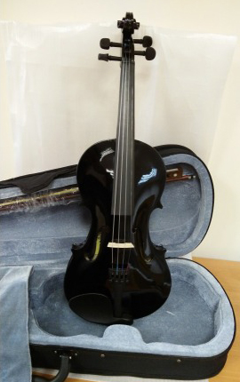 Brahner Bvc-370/bk - скрипка 4/4, кейс и смычок в комплекте цвет Черный