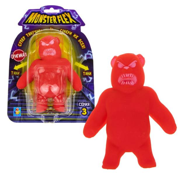 

Игрушка 1toy Monster Flex. Мармеладный медведь серия 3 Т20937-9, 15 см