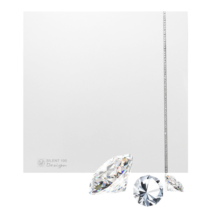 Вентилятор Soler&Palau Silent Design 100 CZ Swarovski 03-0103-161