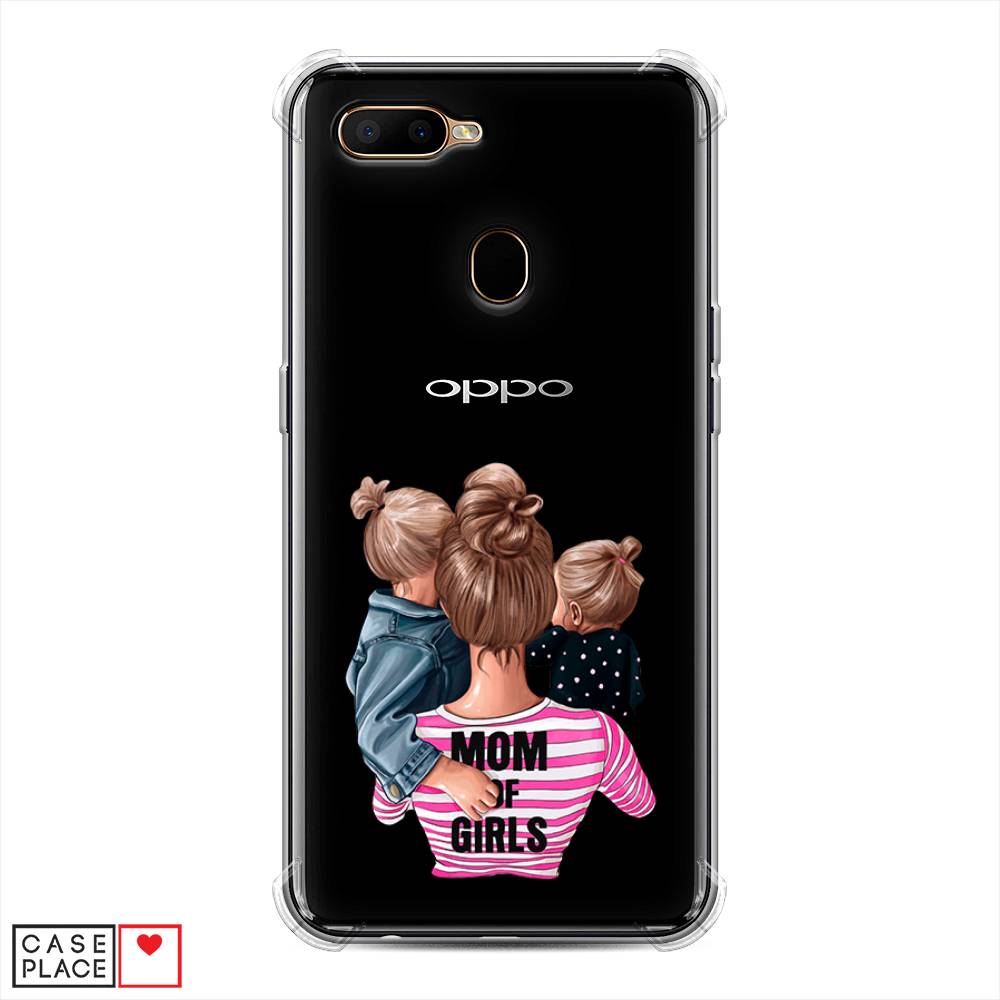 

Чехол Awog на Oppo A5s "Mom of Girls", Разноцветный, 252351-1