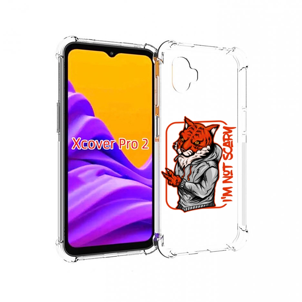 Чехол MyPads Лис для Samsung Galaxy Xcover Pro 2