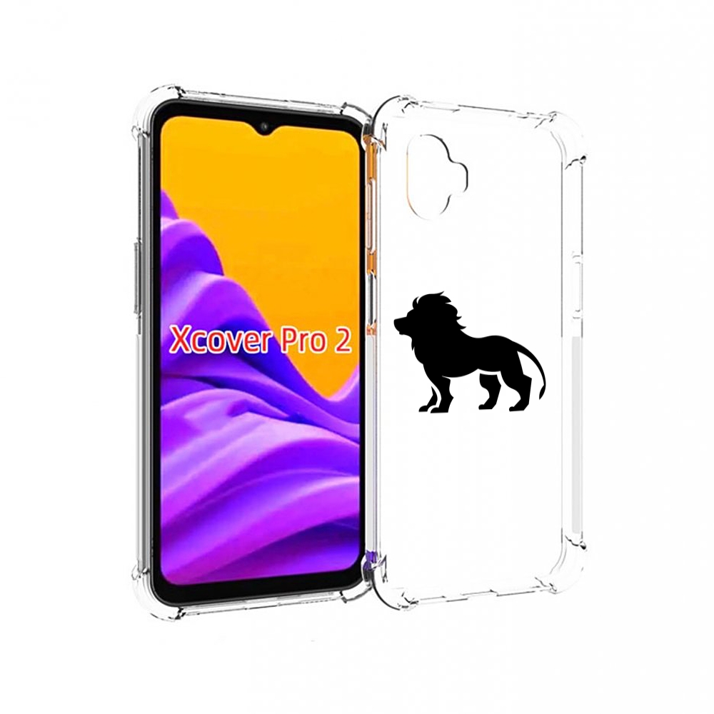 

Чехол MyPads Лев для Samsung Galaxy Xcover Pro 2, Прозрачный, Tocco