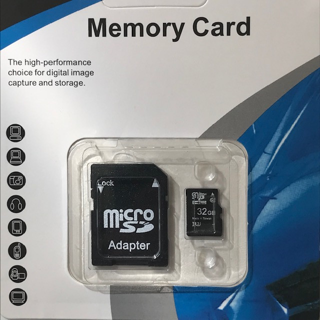 Карта памяти Memory Card Micro SD 32Гб Micro SD HC UHS-3 (SD32ADAP)