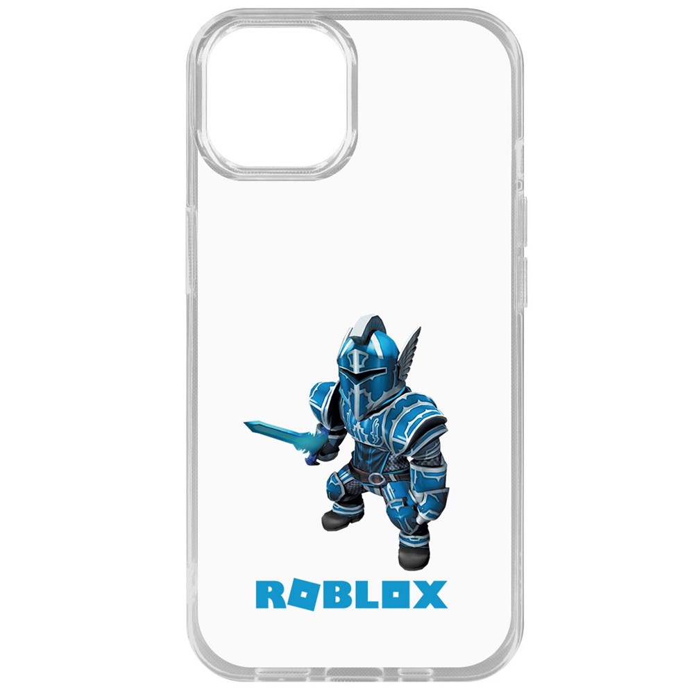 

Чехол-накладка Krutoff Clear Case Roblox-Рыцарь Алар для iPhone 15, Прозрачный