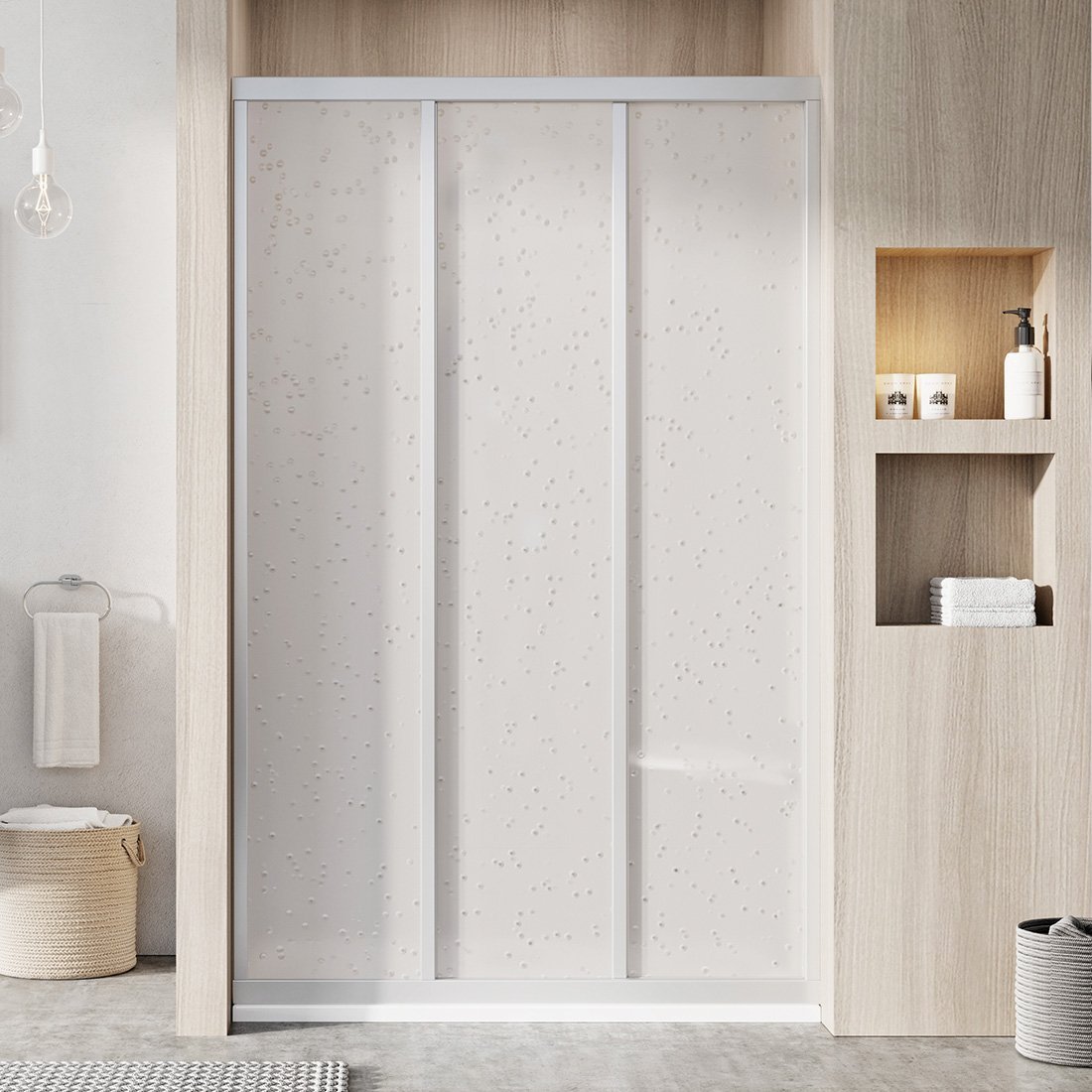 

Душевая дверь Ravak Supernova ASDP3-120 см сатиновый профиль, матовый полистирол