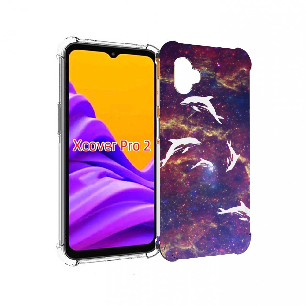 

Чехол MyPads Космические-дельфины для Samsung Galaxy Xcover Pro 2, Прозрачный, Tocco
