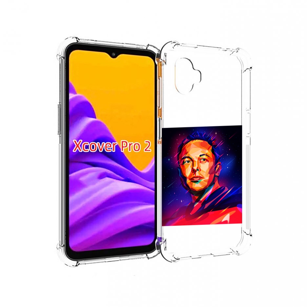 

Чехол MyPads Илон-Маск для Samsung Galaxy Xcover Pro 2, Прозрачный, Tocco