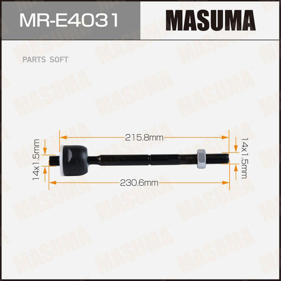 

Рулевая тяга masuma renault megane ii, megane iii 08-16