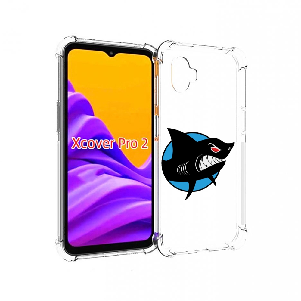 

Чехол MyPads Злая-акула для Samsung Galaxy Xcover Pro 2, Прозрачный, Tocco