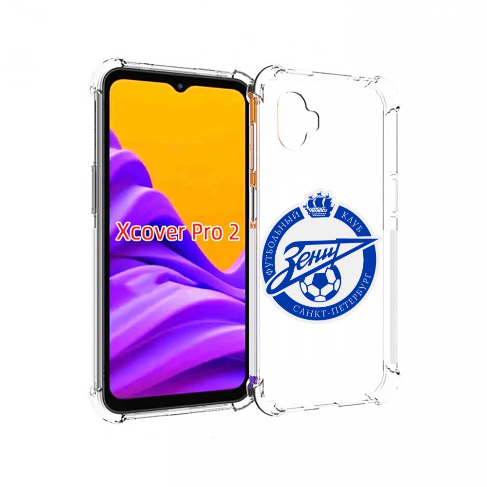 

Чехол MyPads Зенит-фк для Samsung Galaxy Xcover Pro 2, Прозрачный, Tocco