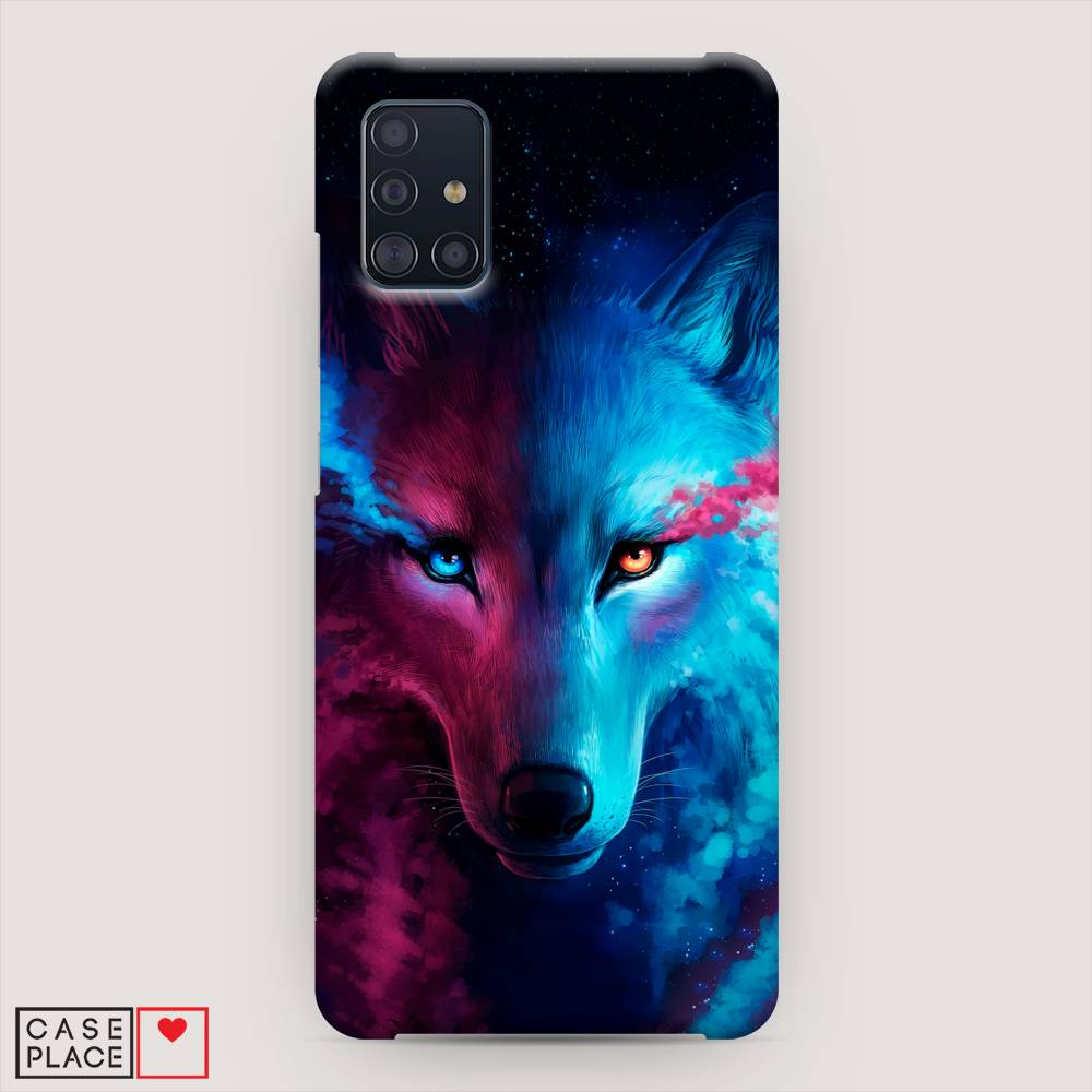 

Пластиковый чехол "Волшебный волк" на Samsung Galaxy A51, 28920-1