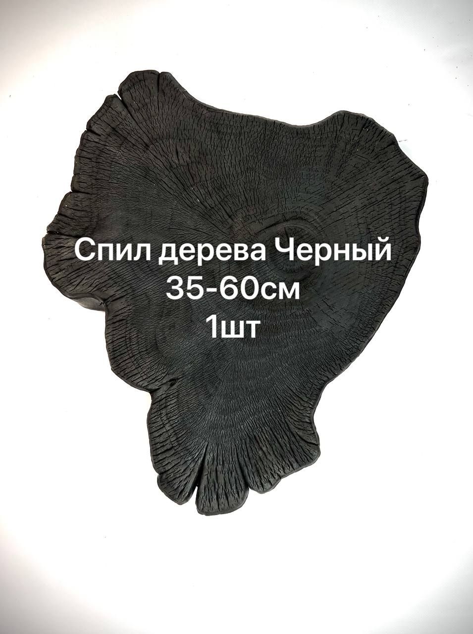 

Спил дерева черный 35-60 см 1 шт