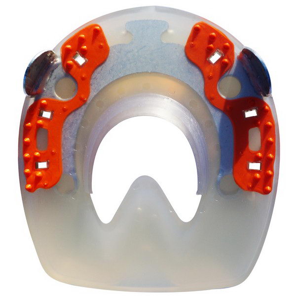 Подкова пластиковая ортопедическая Duplo Standard Clipped 122 мм круглая (пара)